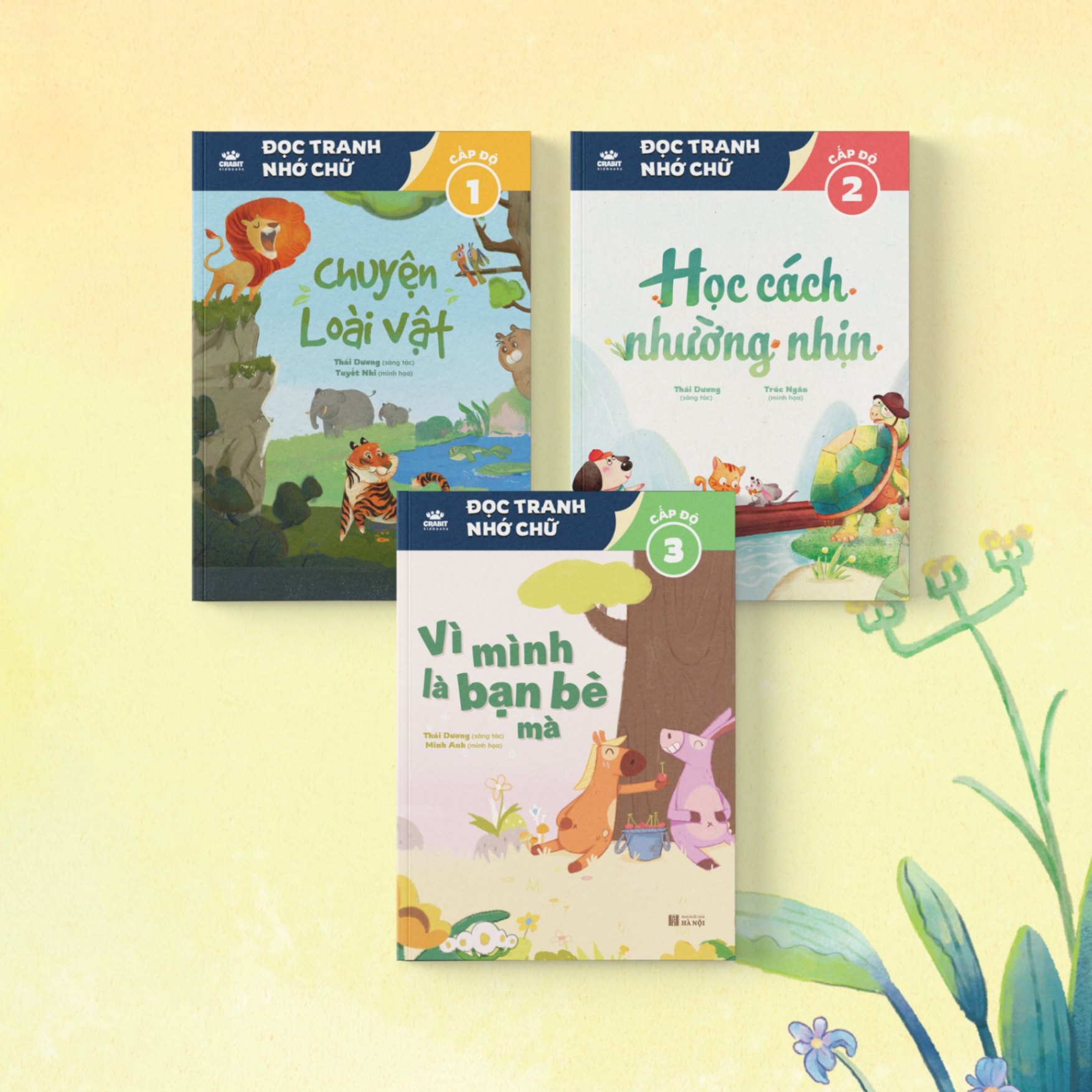 Bộ Đọc tranh nhớ chữ - Sách phát triển tư duy giúp bé tập đọc