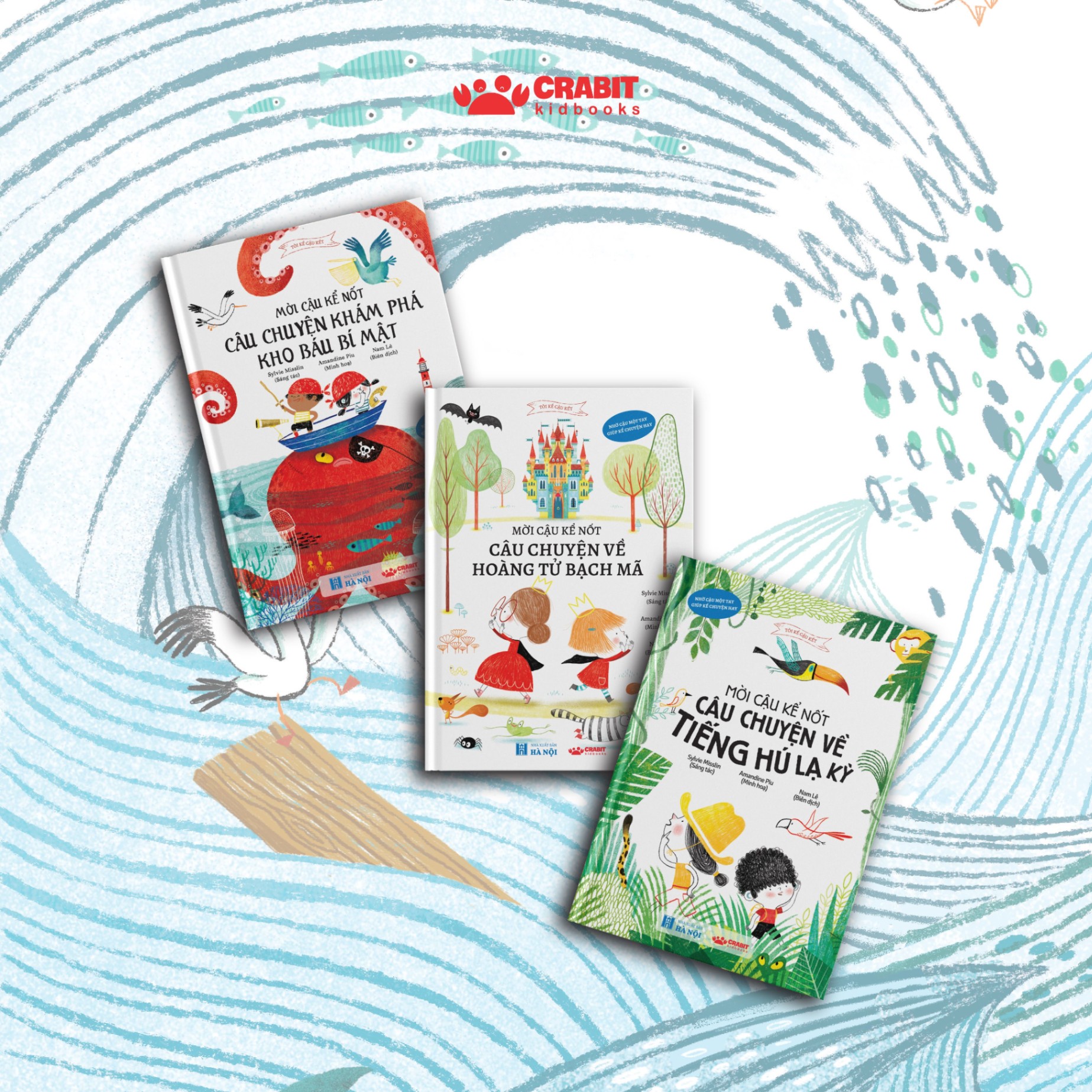 Bộ Tôi kể cậu kết - Sách tranh tương tác