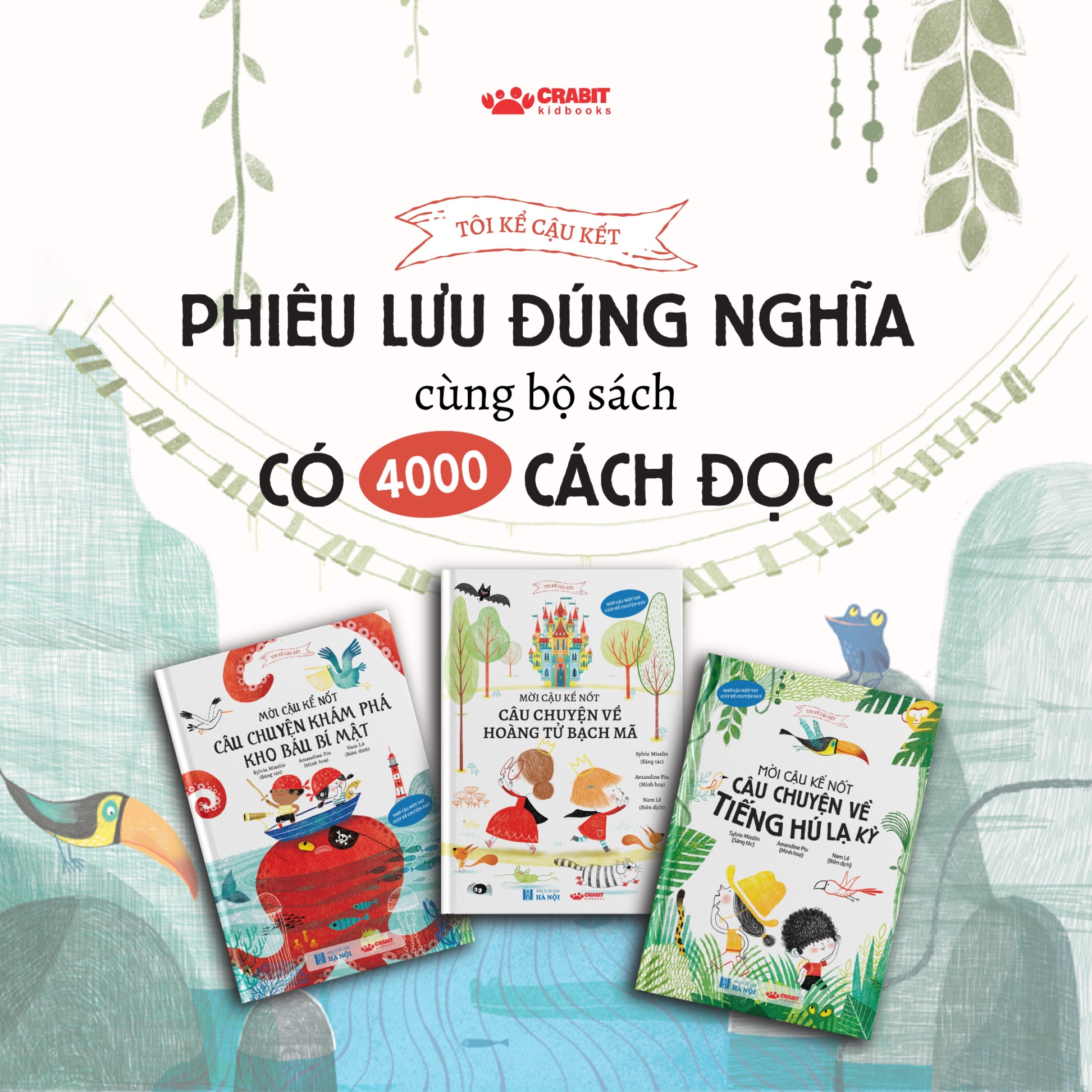 Bộ Tôi kể cậu kết - Sách tranh tương tác