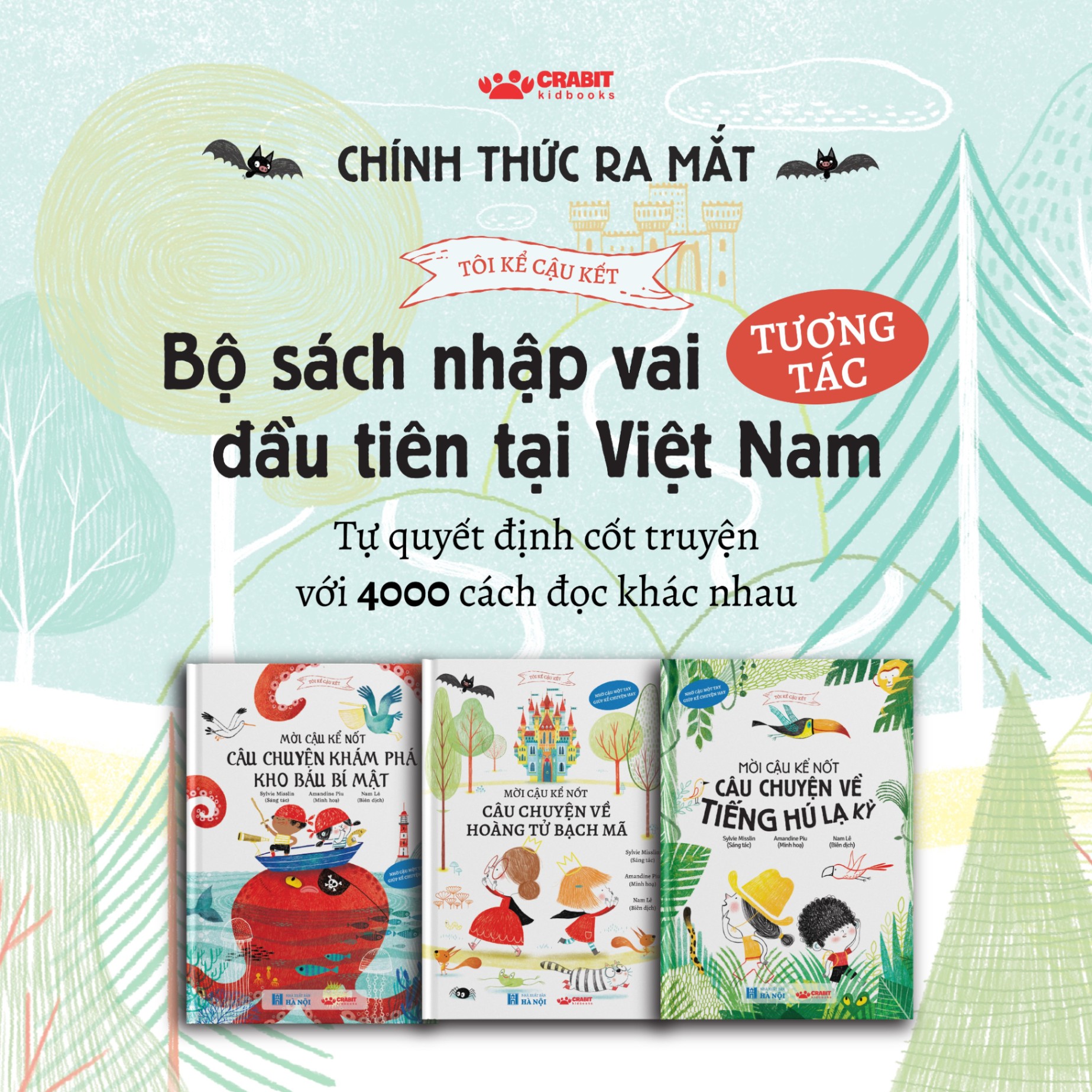Bộ Tôi kể cậu kết - Sách tranh tương tác