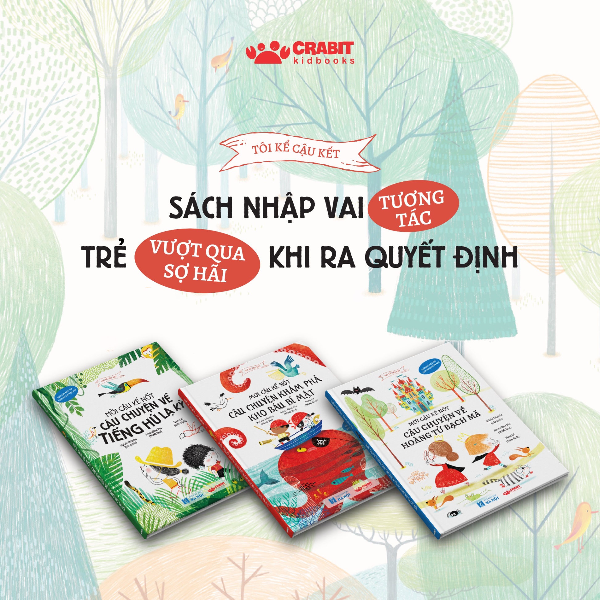 Bộ Tôi kể cậu kết - Sách tranh tương tác