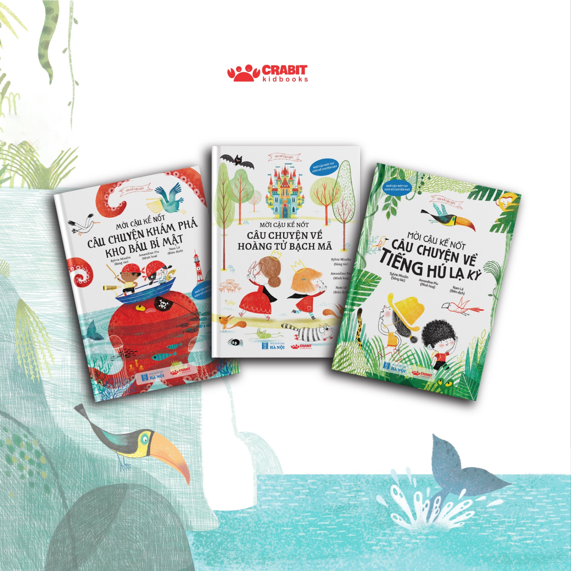 Bộ Tôi kể cậu kết - Sách tranh tương tác