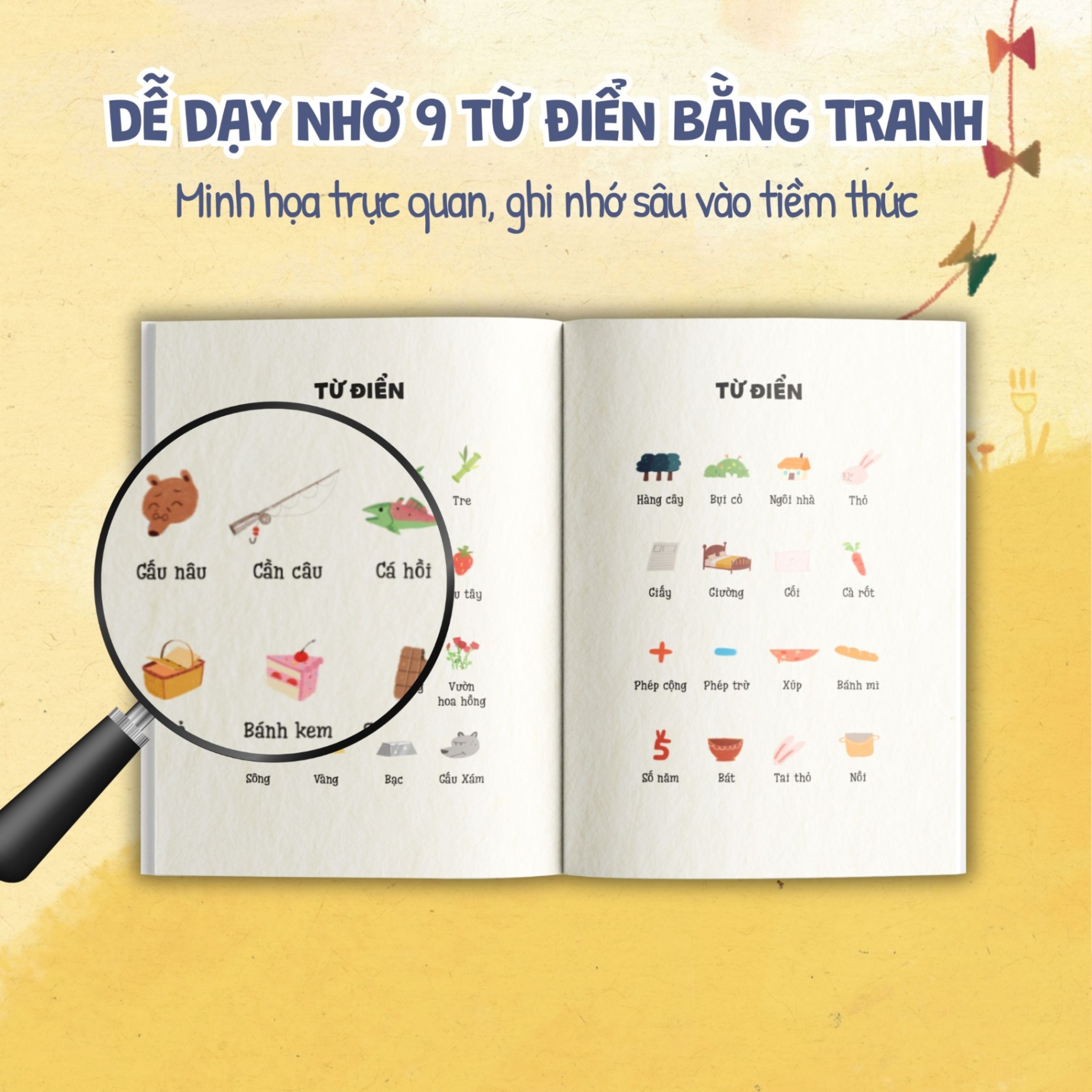 Bộ Đọc tranh nhớ chữ - Sách phát triển tư duy giúp bé tập đọc