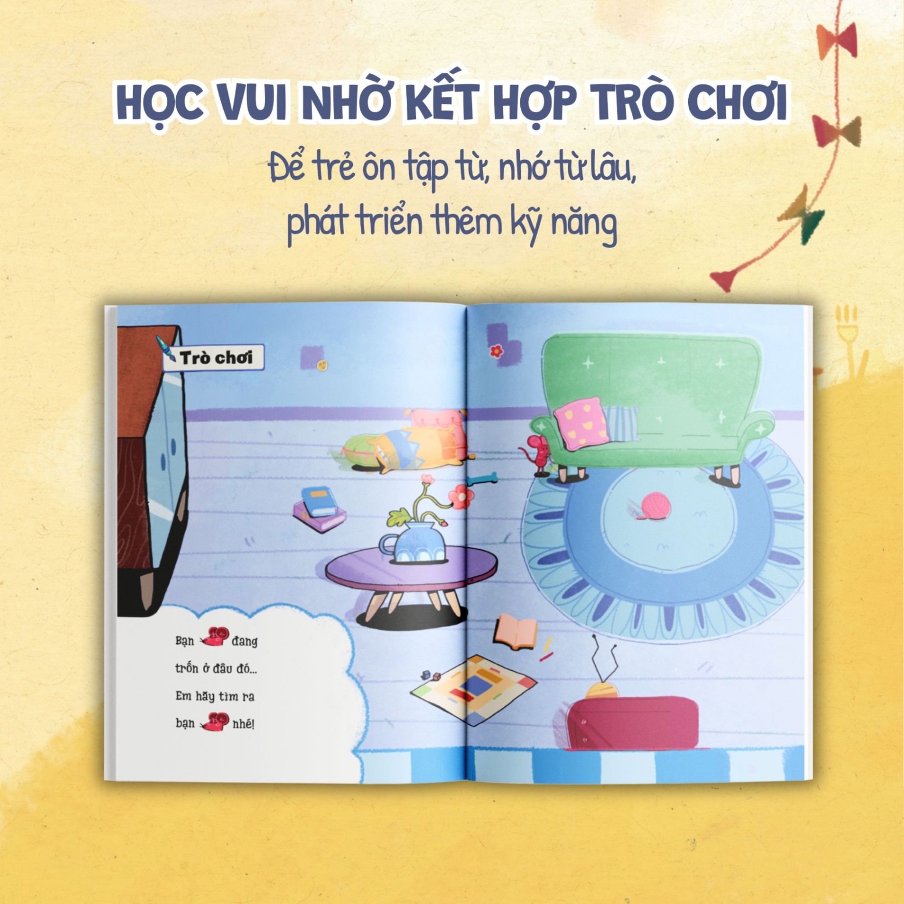 Bộ Đọc tranh nhớ chữ - Sách phát triển tư duy giúp bé tập đọc