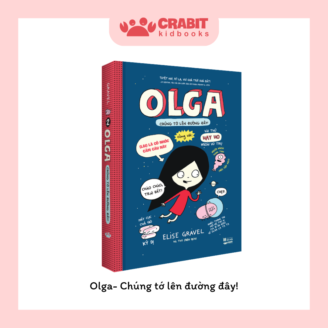 Bộ 3 cuốn OLGA - Series nhật ký truyện tranh thông minh và cực kỳ “lầy lội”