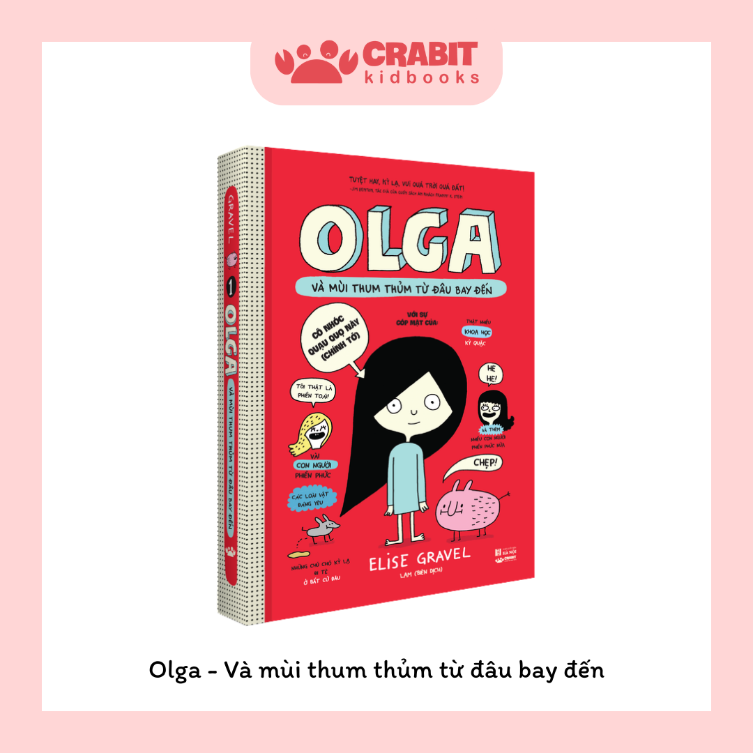 Bộ 3 cuốn OLGA - Series nhật ký truyện tranh thông minh và cực kỳ “lầy lội”