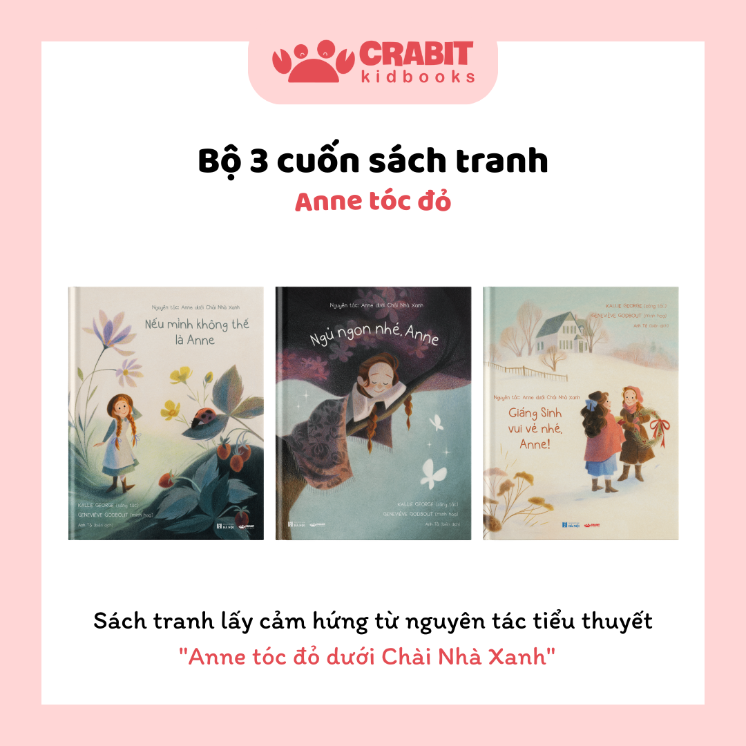Bộ 3 cuốn sách tranh Anne Tóc Đỏ (2)