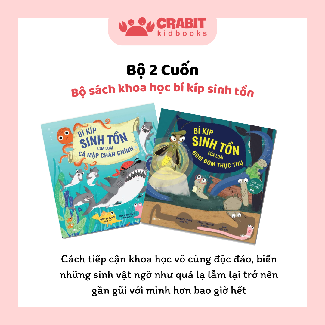 Bộ Bí Kíp Sinh Tồn Trong Thế Giới Động Vật - Bộ 02 cuốn
