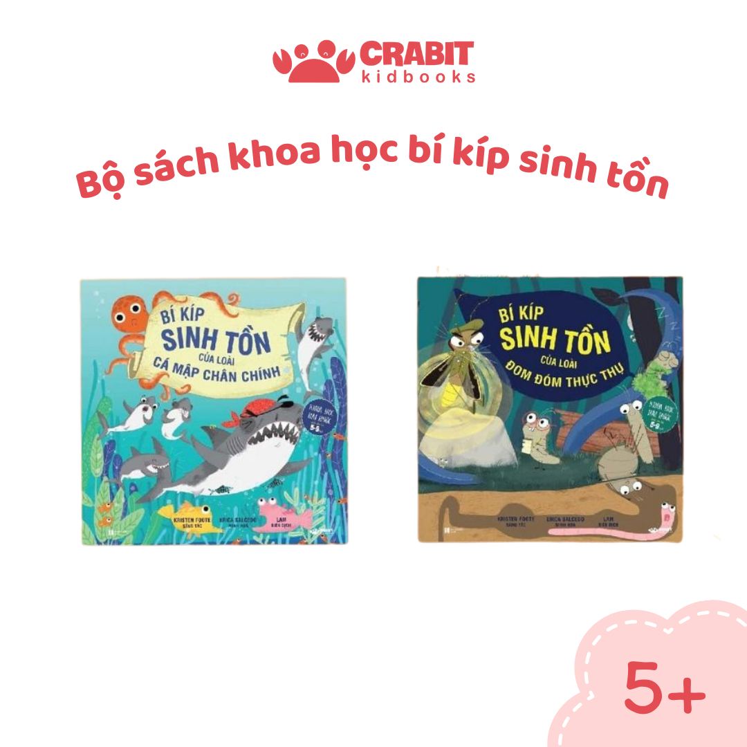 Bộ Bí Kíp Sinh Tồn Trong Thế Giới Động Vật - Bộ 02 cuốn
