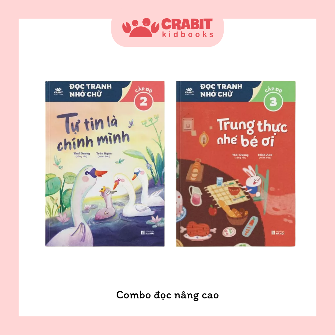 Bộ Đọc tranh nhớ chữ - Sách phát triển tư duy giúp bé tập đọc