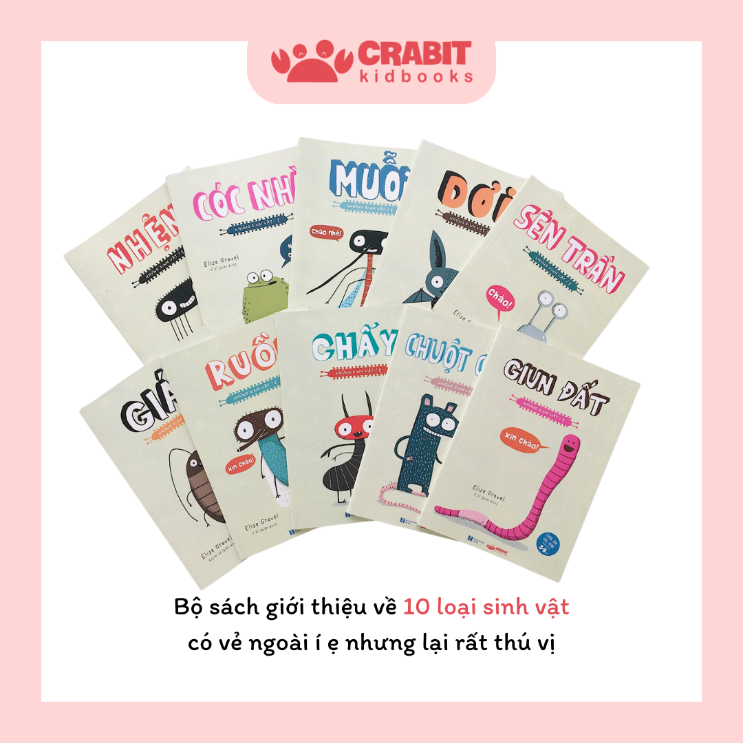 Bộ Sách Những Sinh Vật Í Ẹ - Bộ 10 cuốn