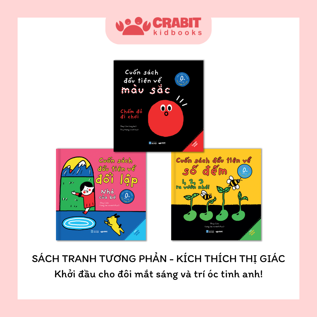 Bộ Sách Tương Phản - Đọc Ngay Cho Bé Vừa Chào Đời (2)