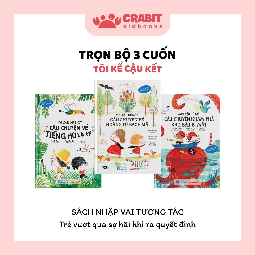 Bộ Tôi kể cậu kết - Sách tranh tương tác