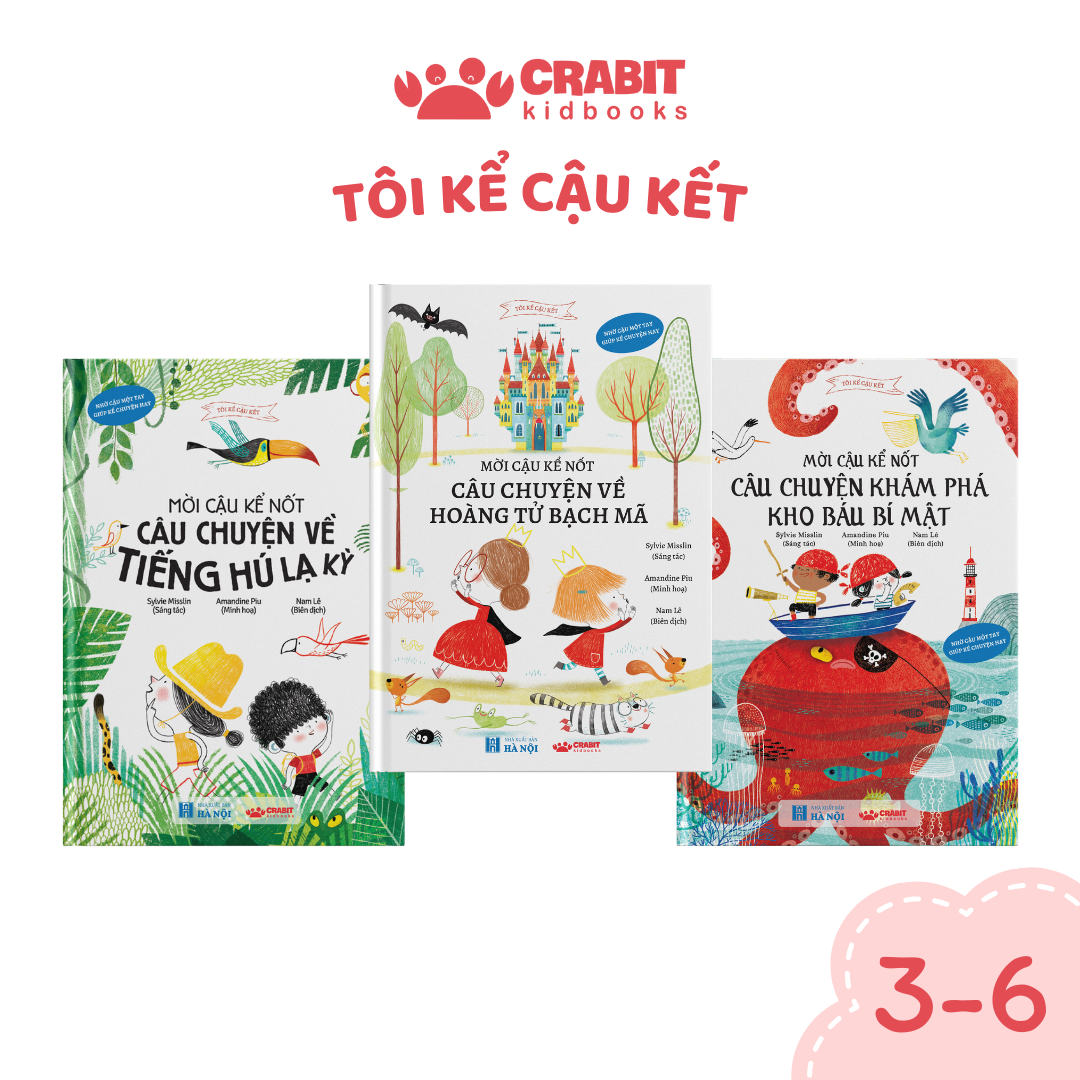 Bộ Tôi kể cậu kết - Sách tranh tương tác