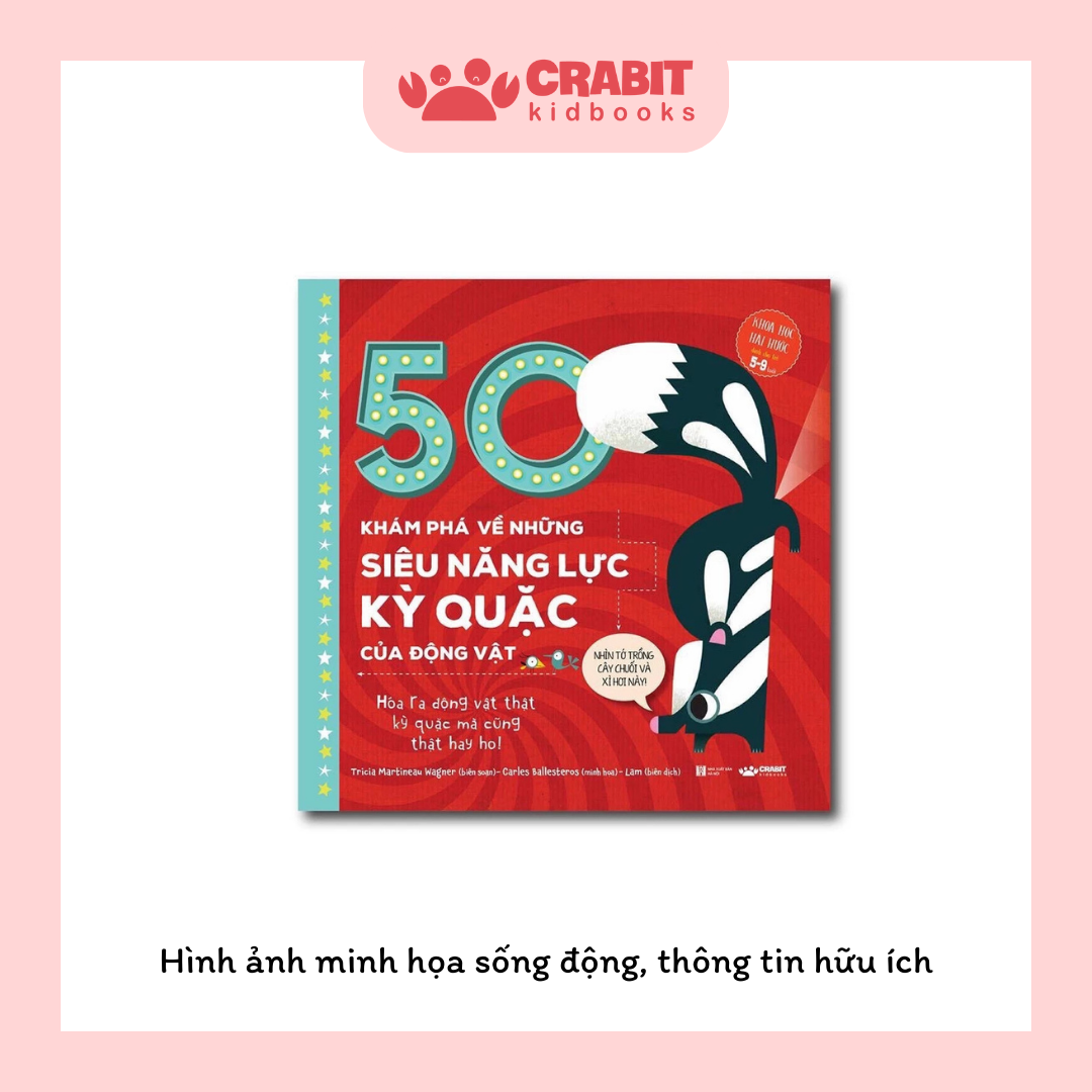 Bộ sách Khoa Học 50 Khám Phá Về Những Siêu Năng Lực Kỳ Quặc - Bộ 02 cuốn