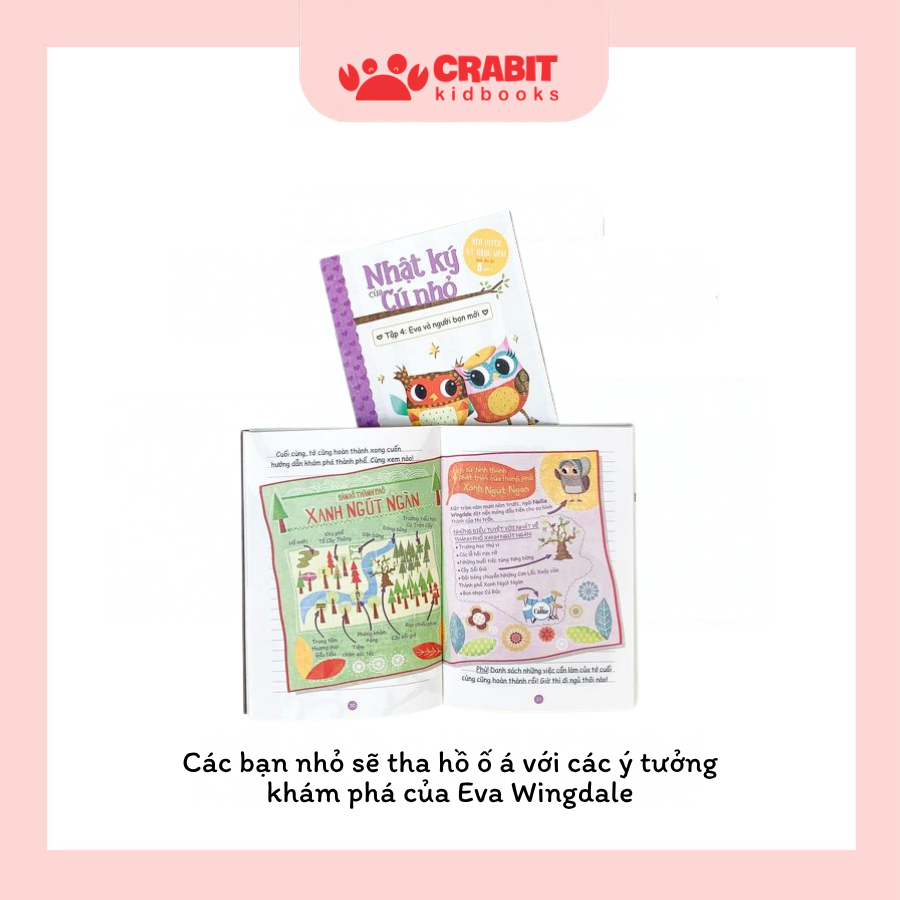 Bộ sách Nhật Ký Của Cú Nhỏ - Bộ 06 cuốn