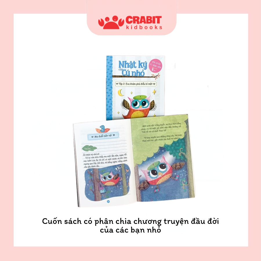 Bộ sách Nhật Ký Của Cú Nhỏ - Bộ 06 cuốn