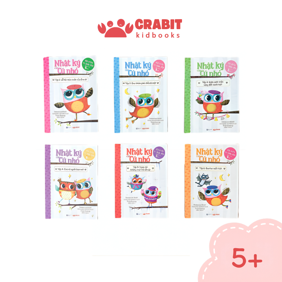 Bộ sách Nhật Ký Của Cú Nhỏ - Bộ 06 cuốn