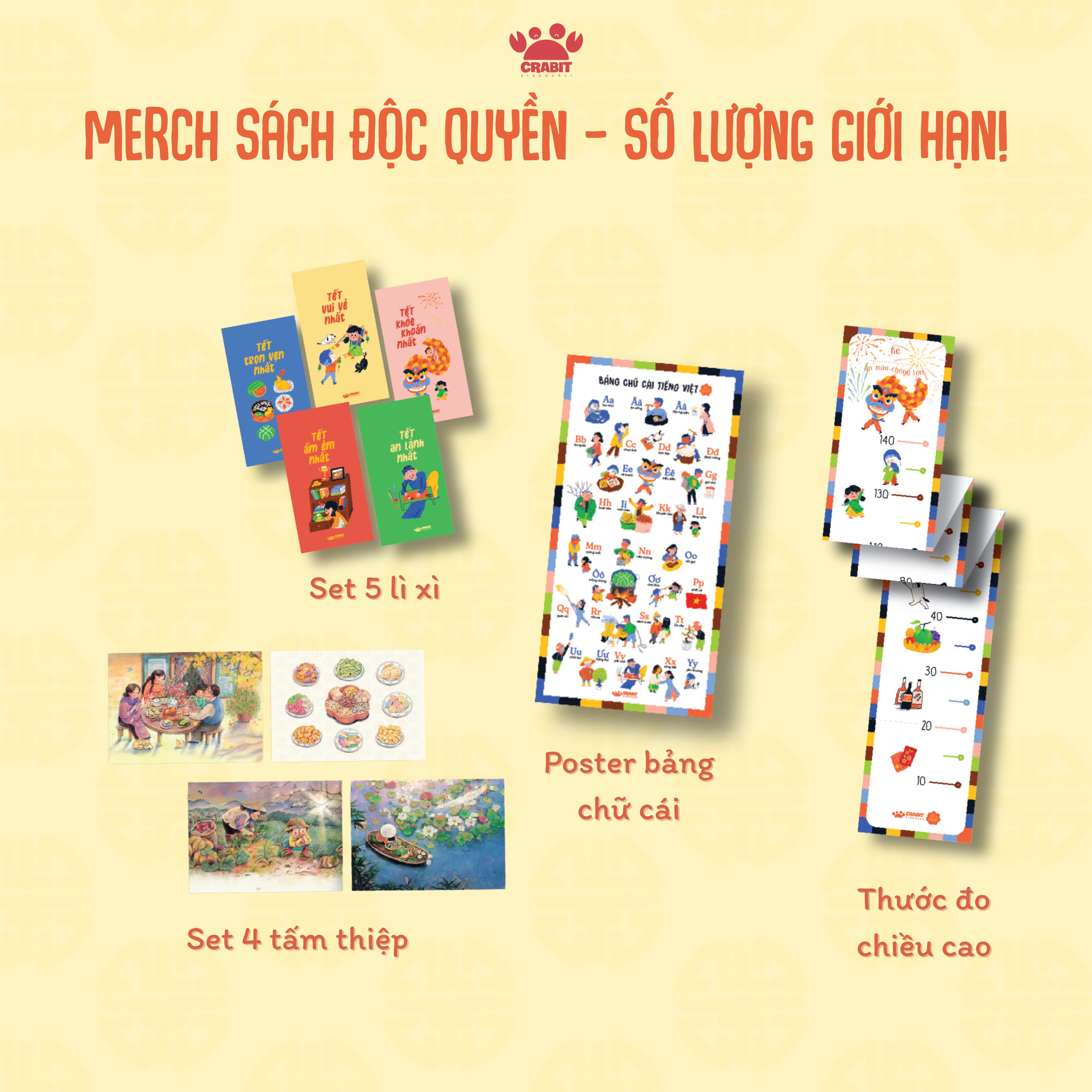 Bộ sách Tết - Hương vị Ngày Xuân - Combo 2 quyển tặng merch