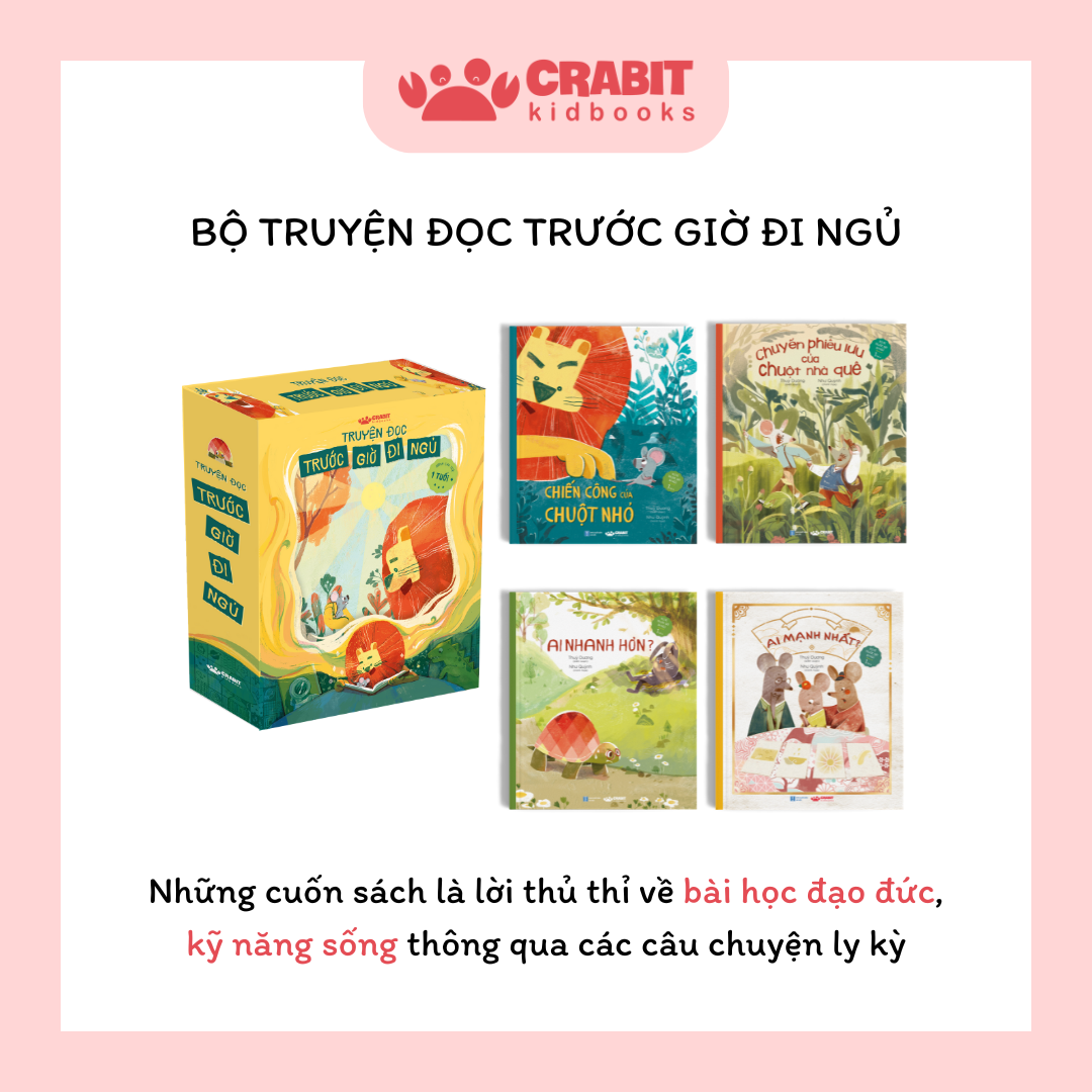 Bộ sách “Truyện đọc trước giờ đi ngủ” – Bộ 04 cuốn - Bộ truyện cố tích đầu đời (2)