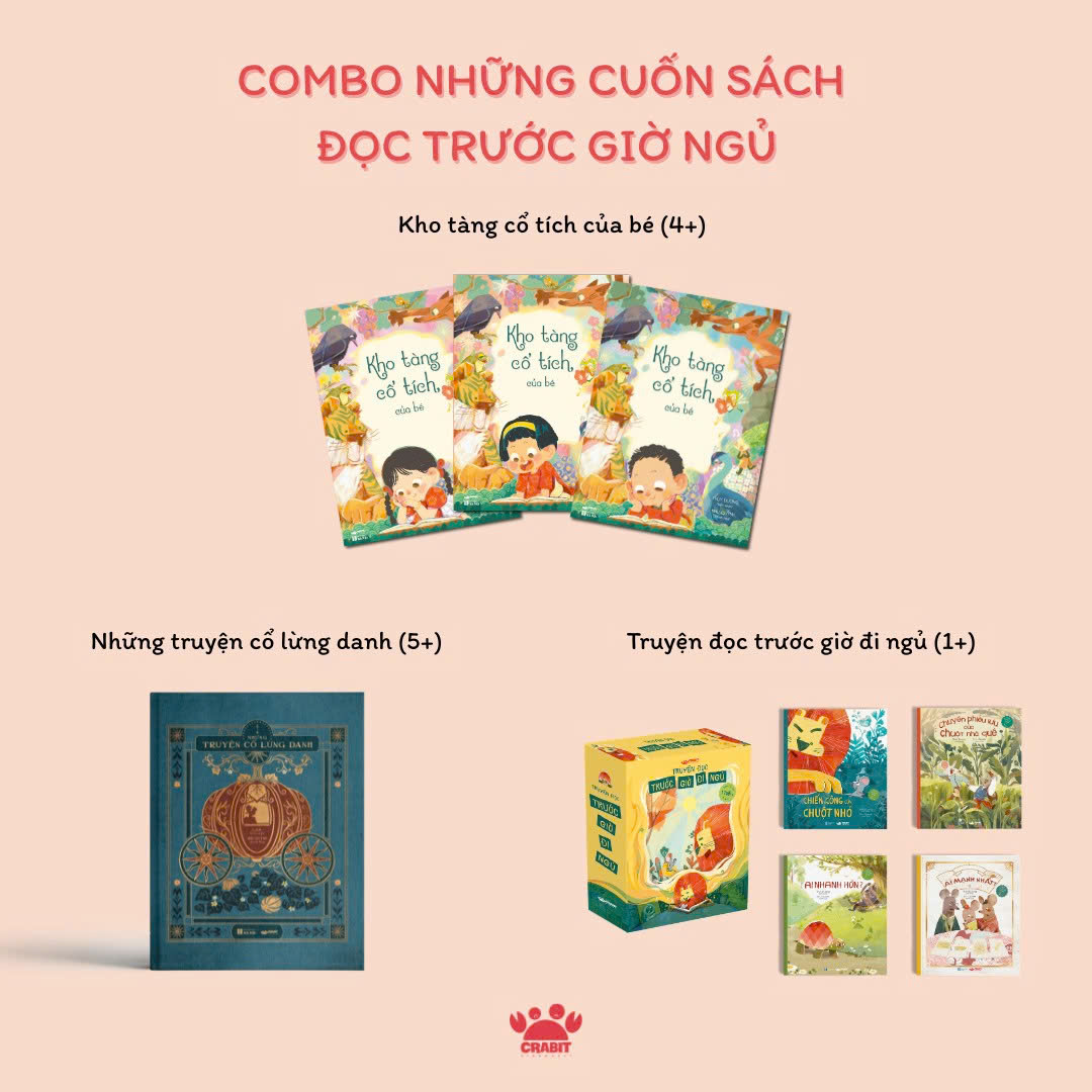COMBO 3 CUỐN SÁCH TRƯỚC GIỜ ĐI NGỦ