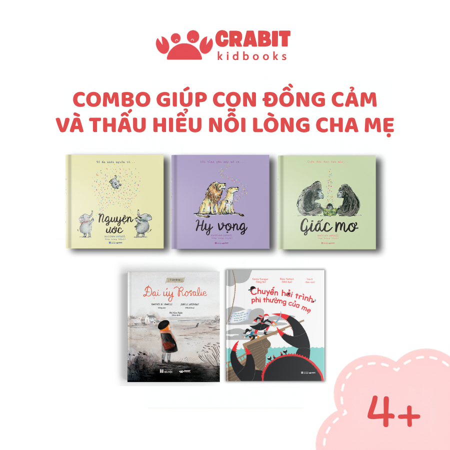 COMBO GIÚP CON ĐỒNG CẢM VÀ THẤU HIỂU NỖI LÒNG CHA MẸ