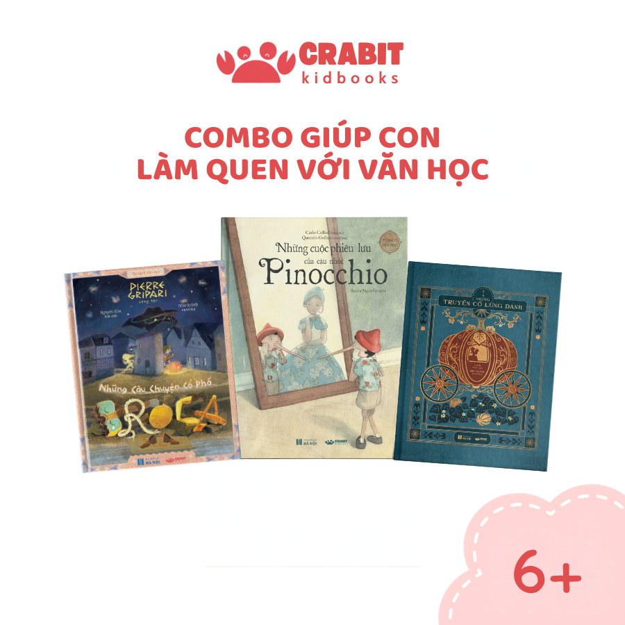 COMBO GIÚP CON LÀM QUEN VỚI VĂN HỌC
