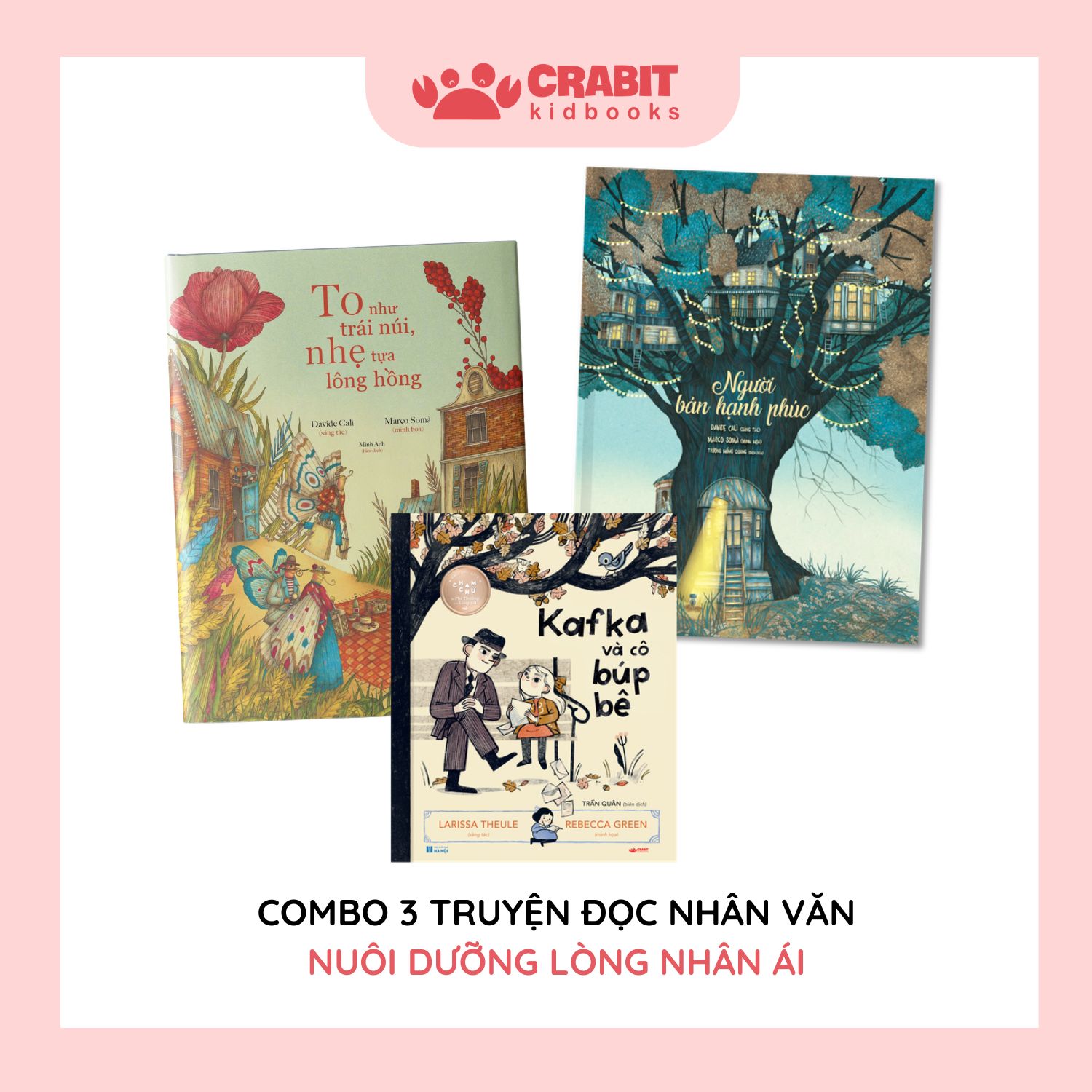 COMBO TRUYỆN ĐỌC NHÂN VĂN NUÔI DƯỠNG LÒNG NHÂN ÁI