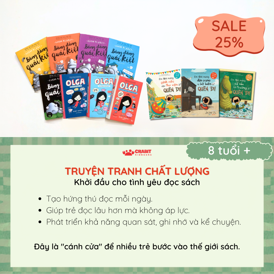 COMBO TRUYỆN TRANH CHẤT LƯỢNG