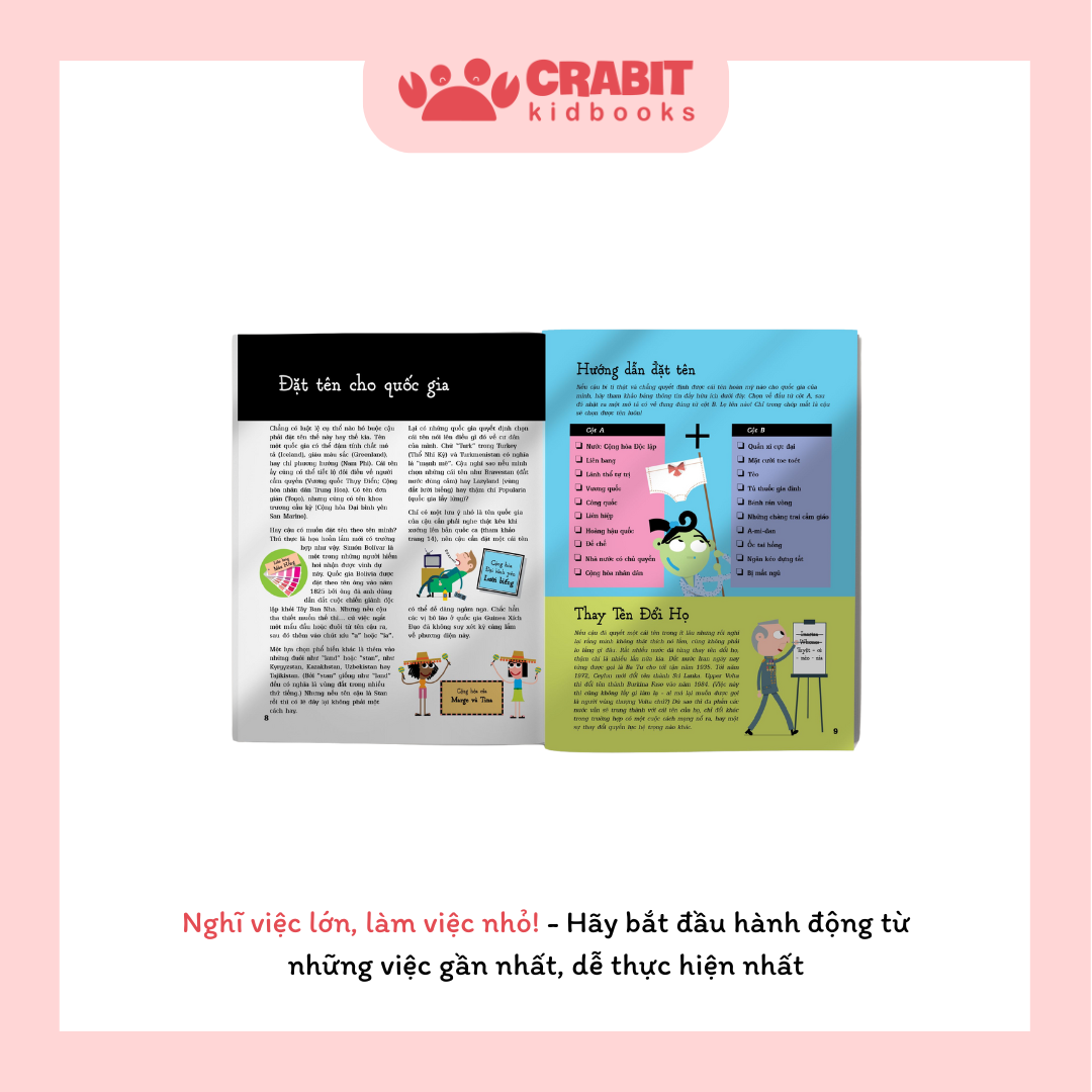 Cẩm Nang Tí Toáy Tự Lập Quốc Gia Bé Tẹo Teo