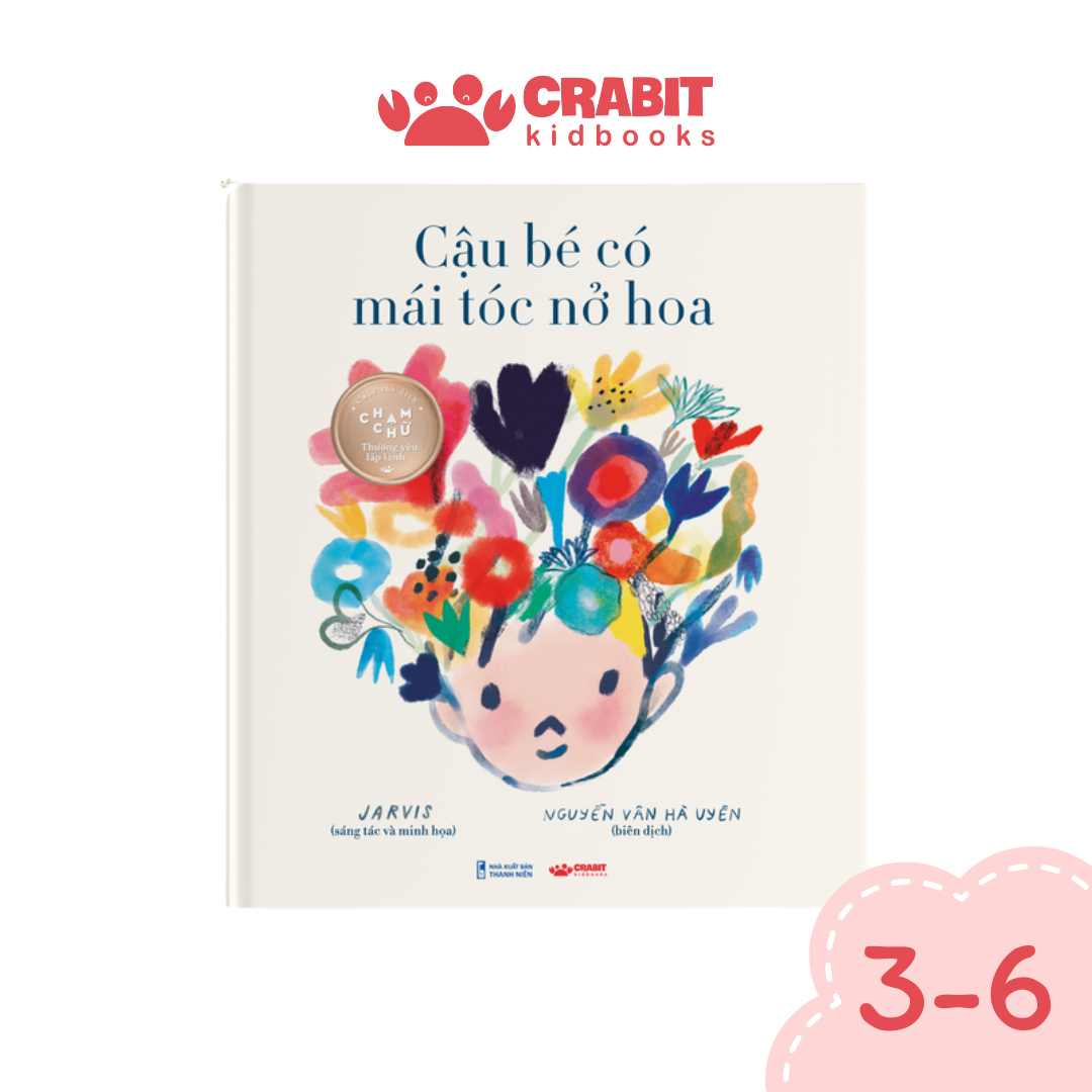 Cậu bé có mái tóc nở hoa - Sách chạm chữ