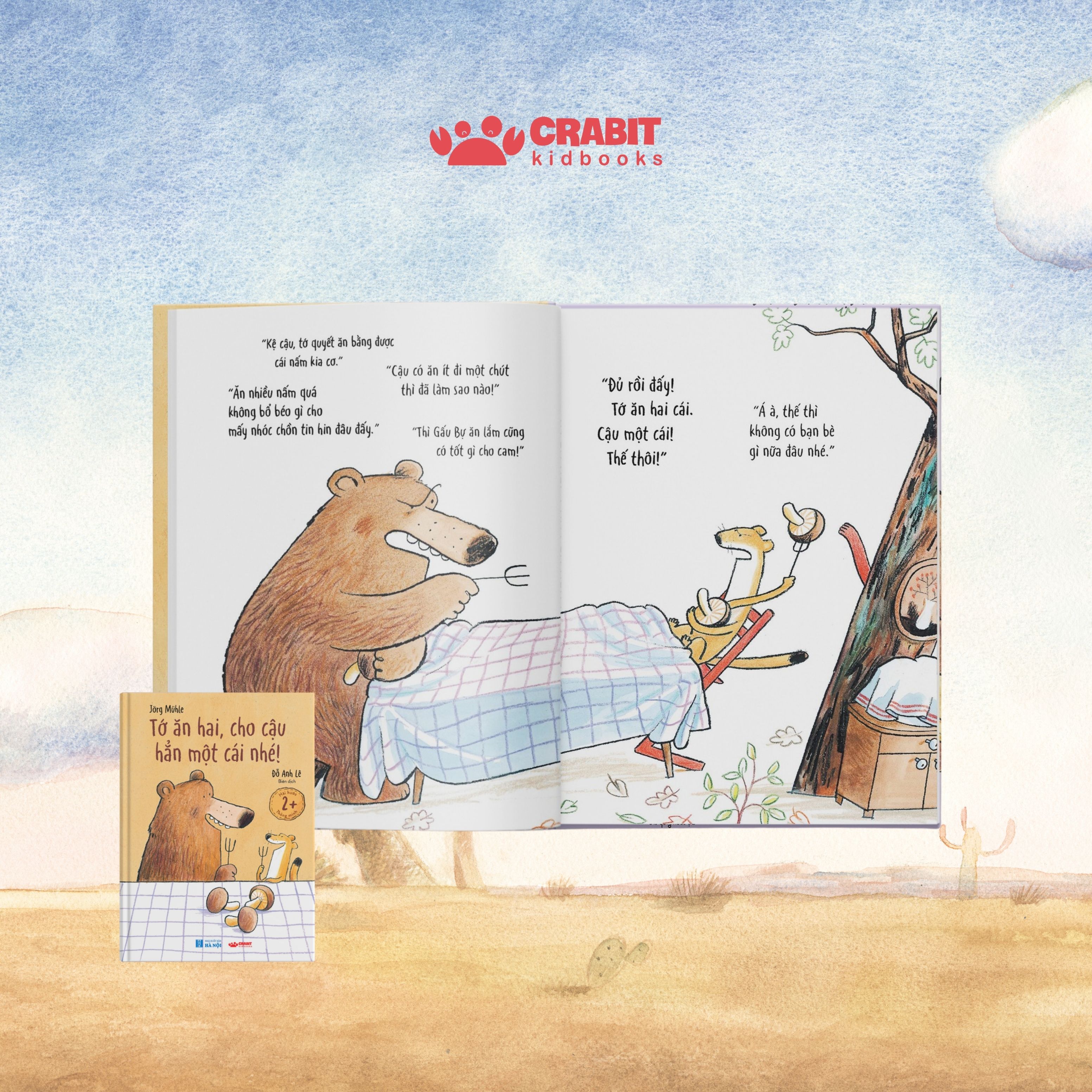 Combo “Dạy con biết yêu thương” - Giúp con học cách sẻ chia và thấu hiểu