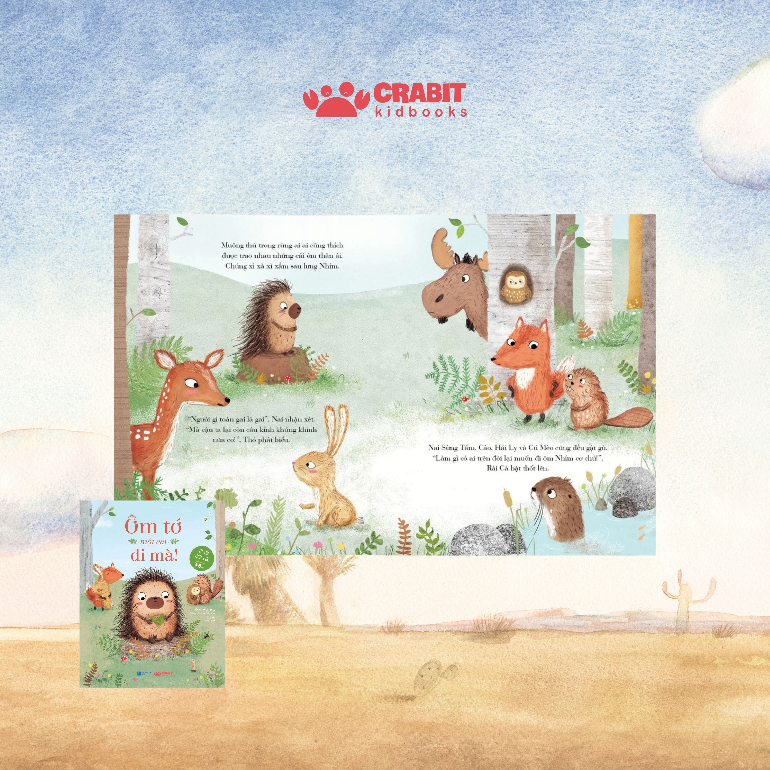 Combo “Dạy con biết yêu thương” - Giúp con học cách sẻ chia và thấu hiểu