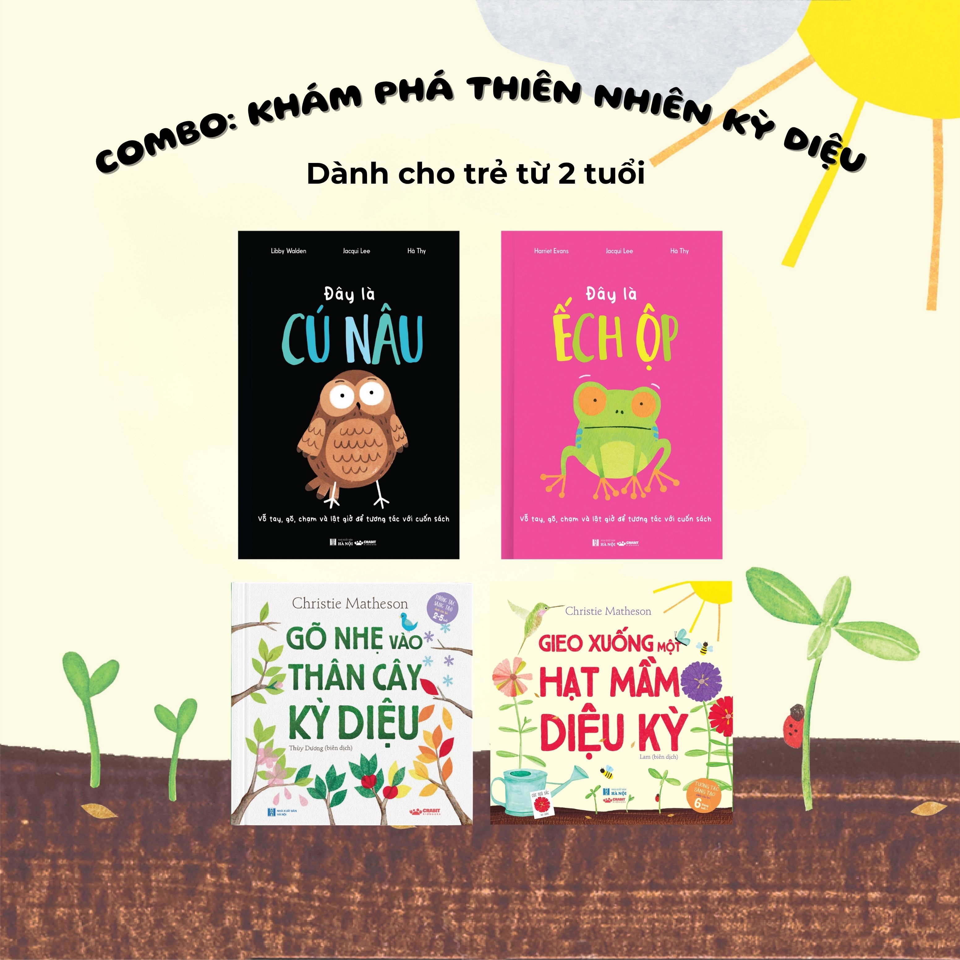 Combo “Khám phá thiên nhiên diệu kỳ” - Mở ra thế giới xanh kỳ thú quanh con