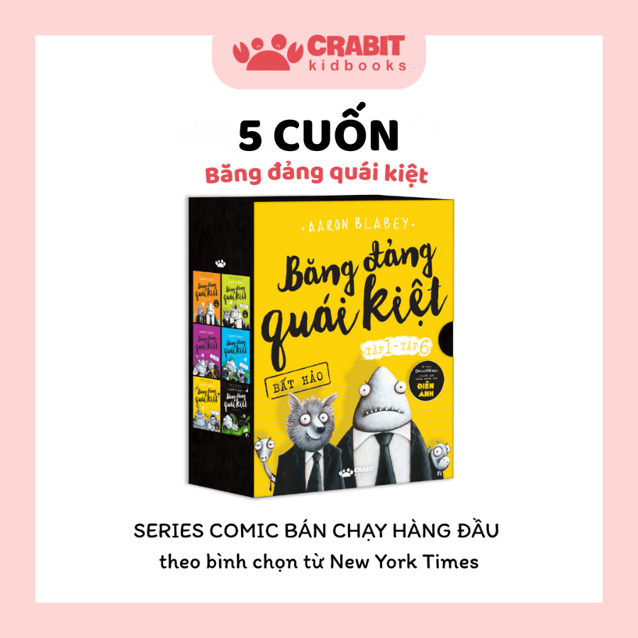Combo Truyện Tranh Băng Đảng Quái Kiệt (Tập 1 - 3 - 4 - 5 - 6)