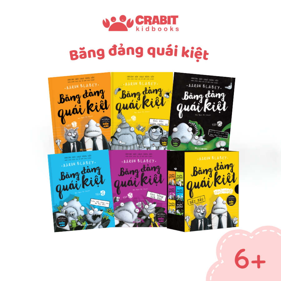 Combo Truyện Tranh Băng Đảng Quái Kiệt (Tập 1 - 3 - 4 - 5 - 6)