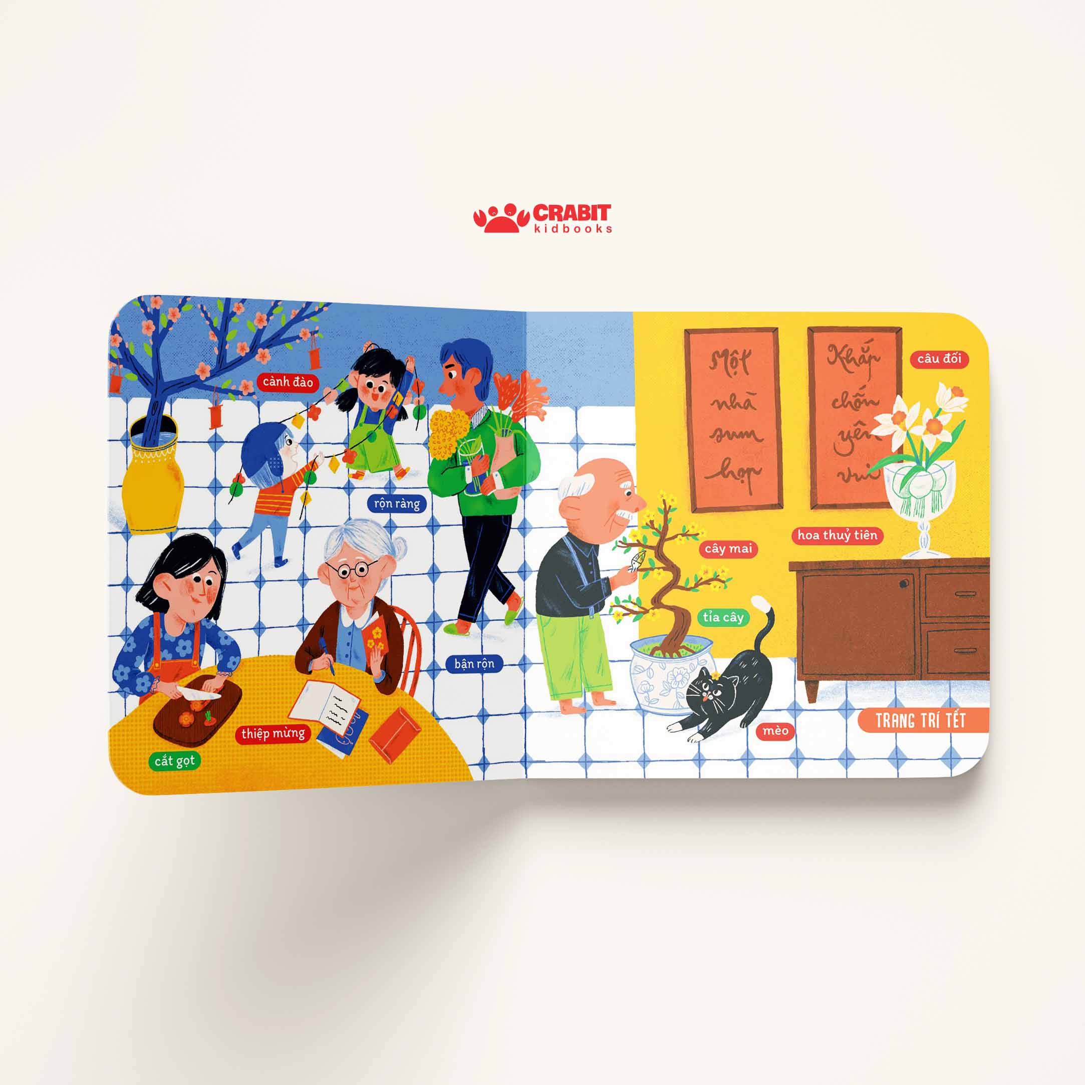 Combo sách kèm merch - Tết là nhất - 100 từ vựng đầu đời