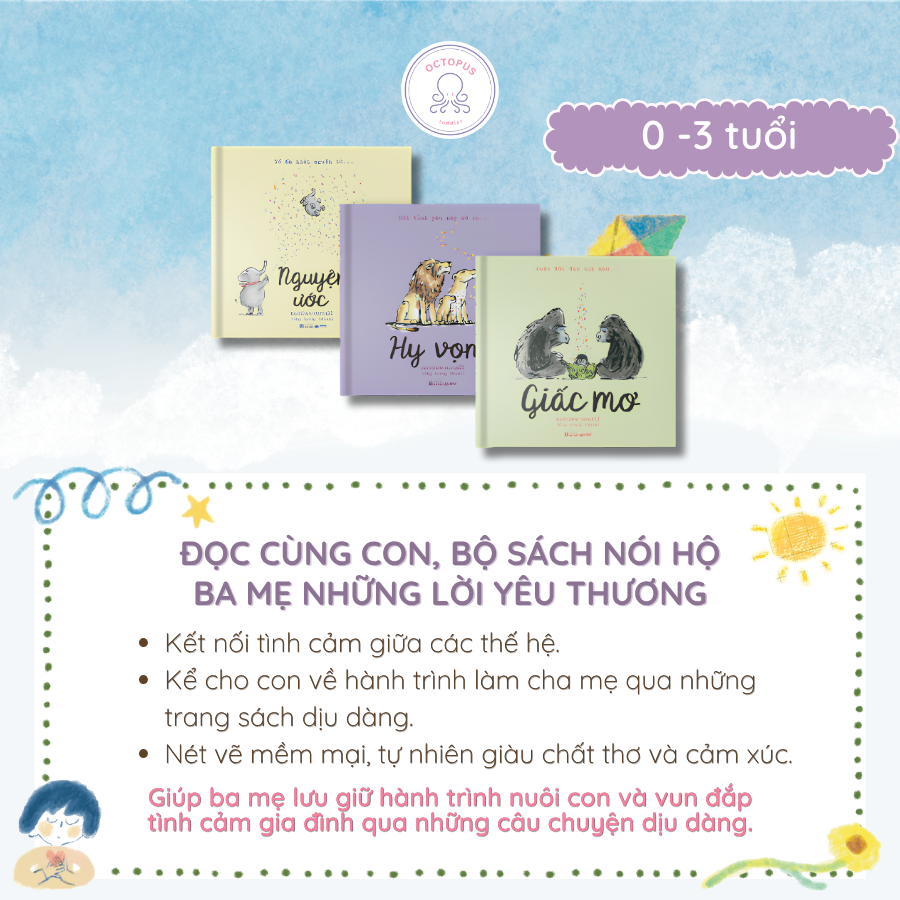 ĐỌC CÙNG CON, BỘ SÁCH NÓI HỘ BA MẸ NHỮNG LỜI YÊU THƯƠNG