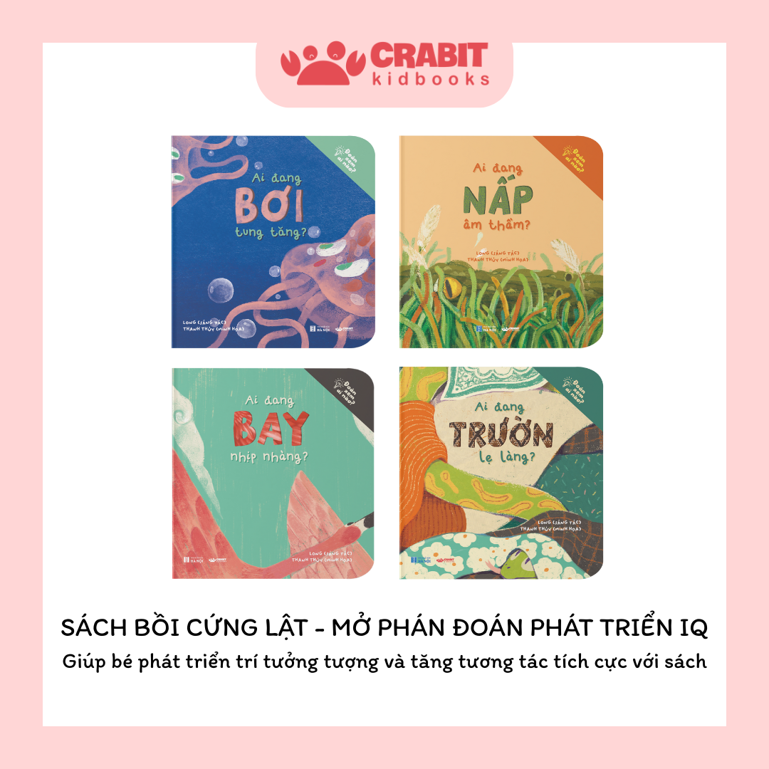 Đoán xem ai nào? - Bộ sách lật mở phán đoán (4 cuốn) (2)