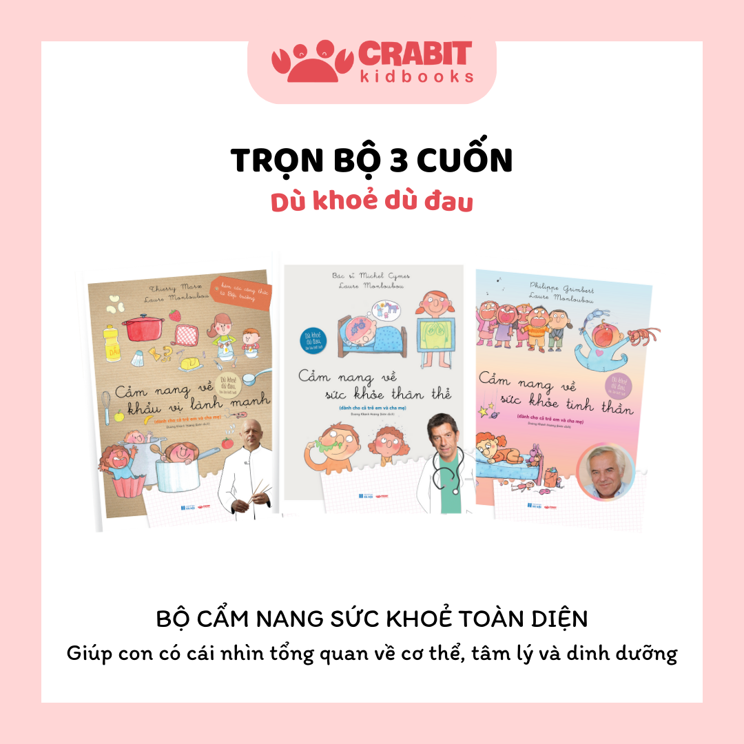 Dù khỏe dù đau, làu làu biết tuốt - Bộ 3 cuốn