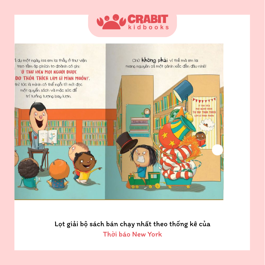 Em Định Mang Gánh Xiếc Đến Thư Viện À, Quên Đi!