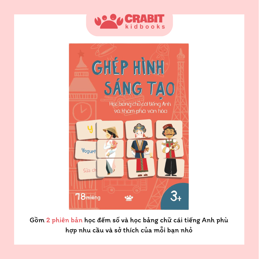 Ghép Hình Sáng Tạo - Học Bảng Chữ Cái Tiếng Anh và Khám Phá Văn Hóa