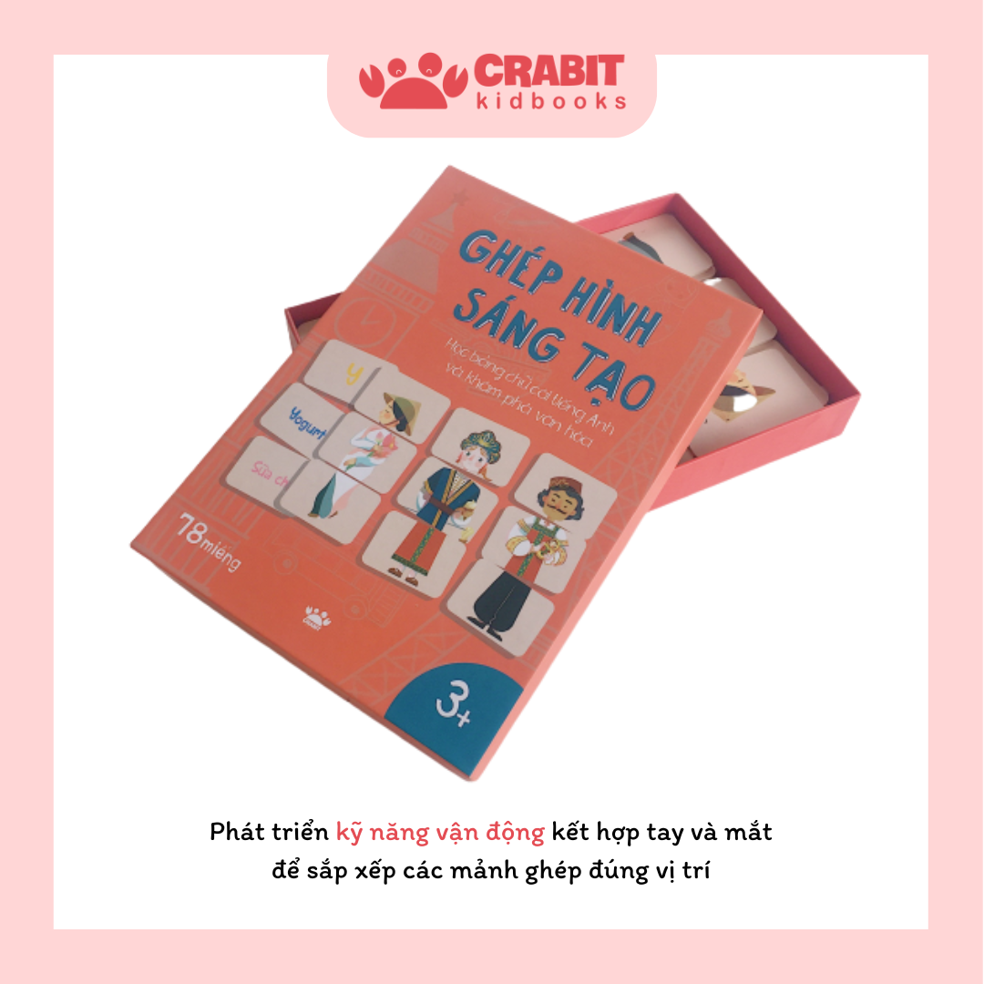 Ghép Hình Sáng Tạo - Học Bảng Chữ Cái Tiếng Anh và Khám Phá Văn Hóa