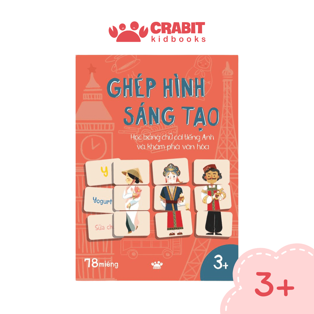 Ghép Hình Sáng Tạo - Học Bảng Chữ Cái Tiếng Anh và Khám Phá Văn Hóa