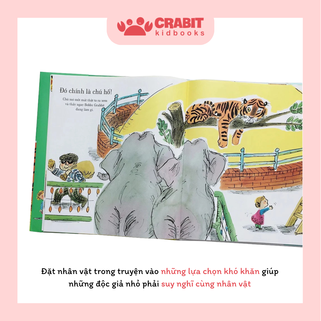 Gracie Grabbit Và Chú Hổ