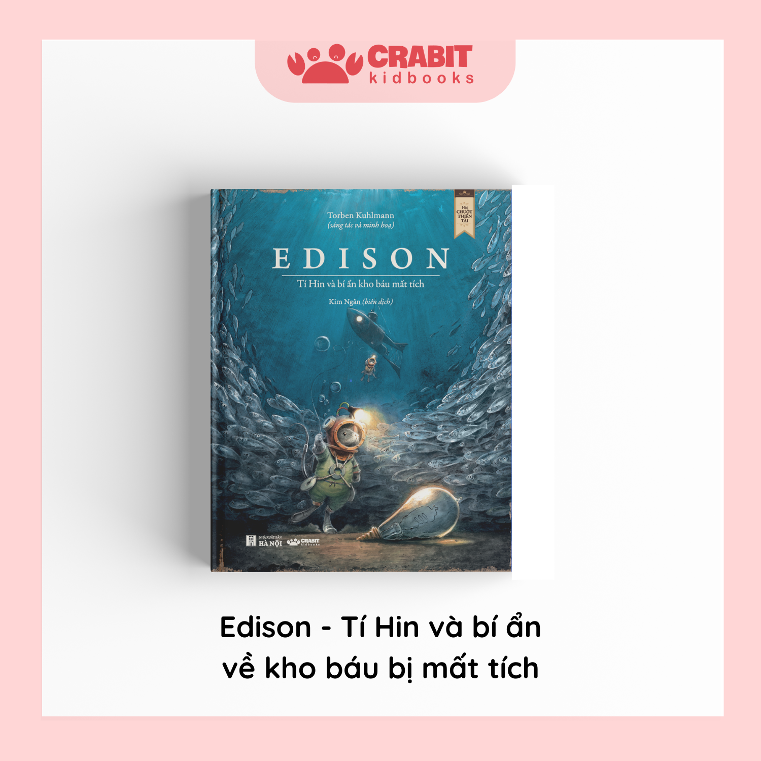 Hội chuột thiên tài - Bộ truyện ứng dụng phương pháp giáo dục tiên tiến hàng đầu STEAM - Bộ 4 cuốn
