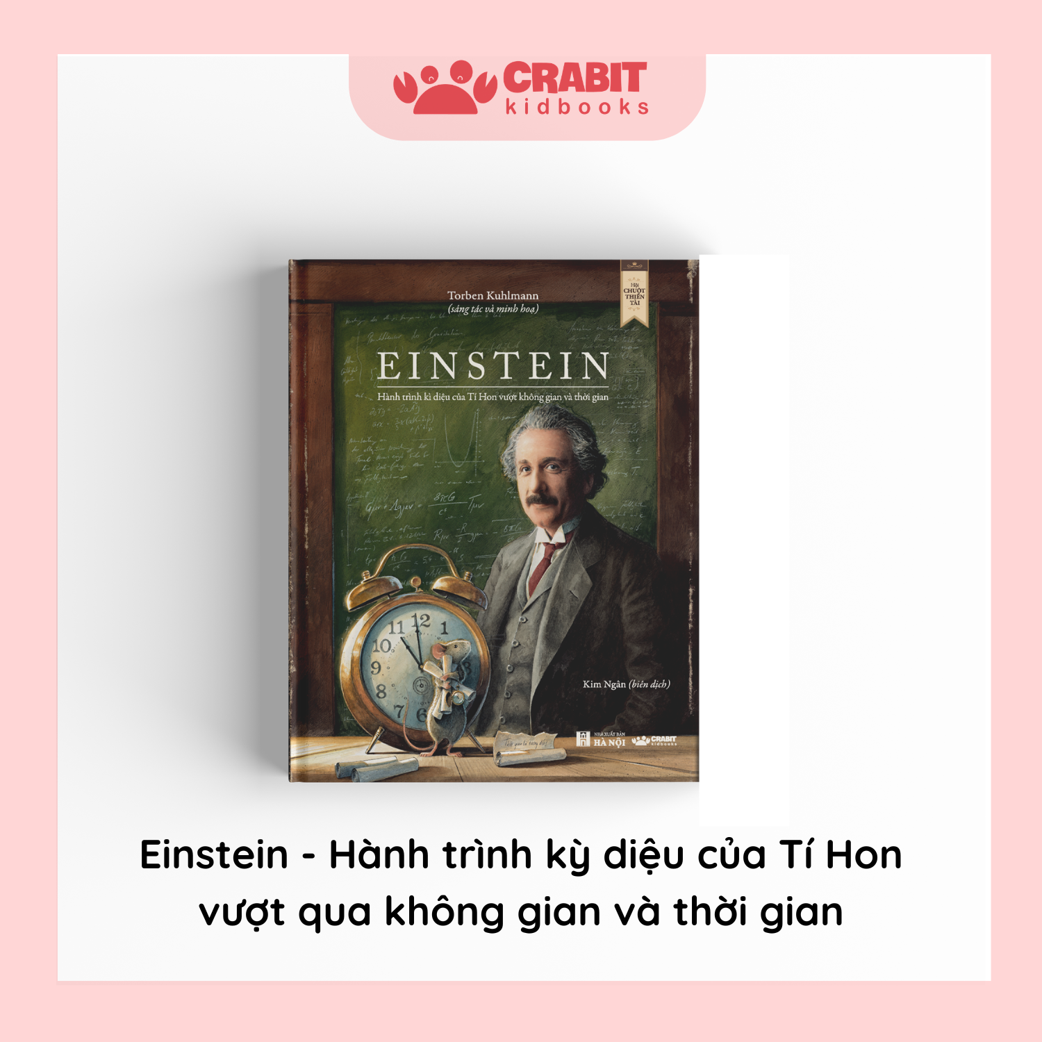 Hội chuột thiên tài - Bộ truyện ứng dụng phương pháp giáo dục tiên tiến hàng đầu STEAM - Bộ 4 cuốn
