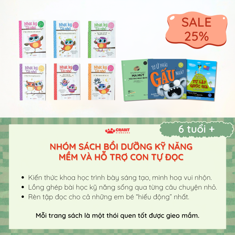 NHÓM SÁCH BỒI DƯỠNG KỸ NĂNG MỀM VÀ HỖ TRỢ CON TỰ ĐỌC