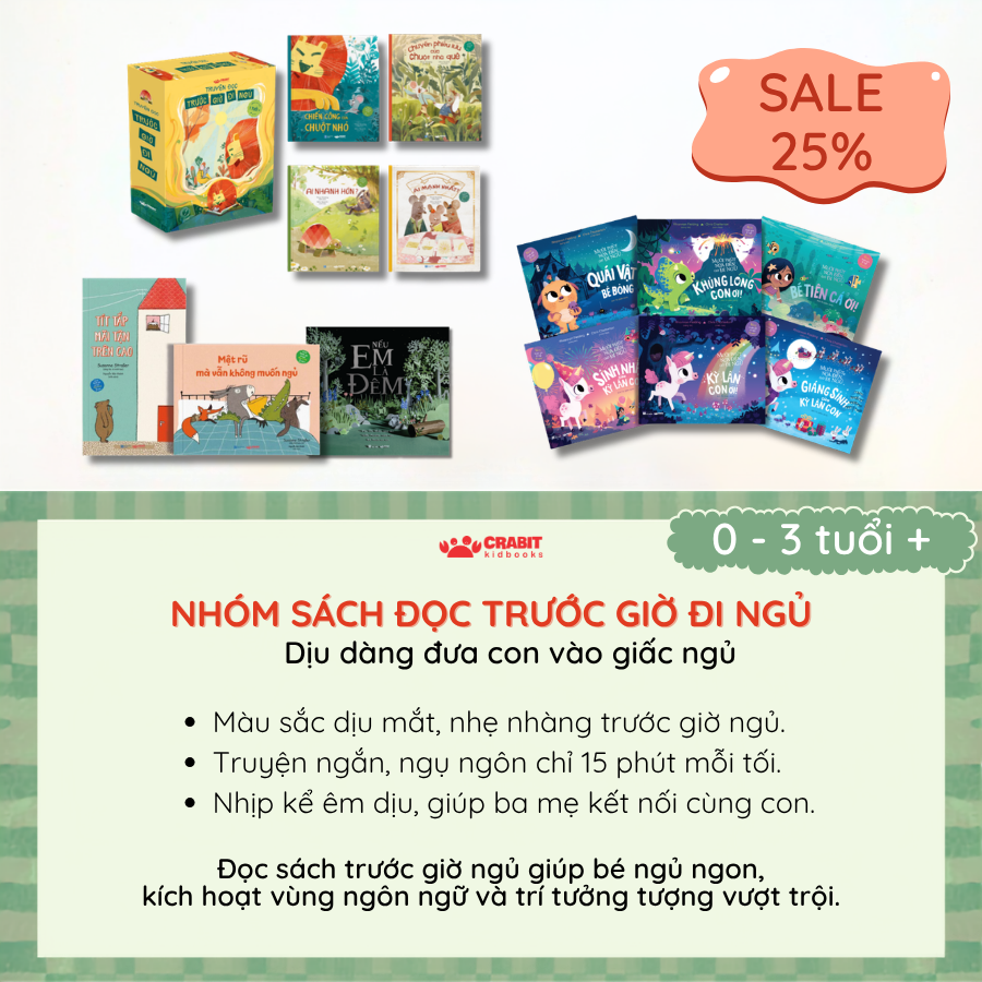 NHÓM SÁCH ĐỌC TRƯỚC GIỜ ĐI NGỦ