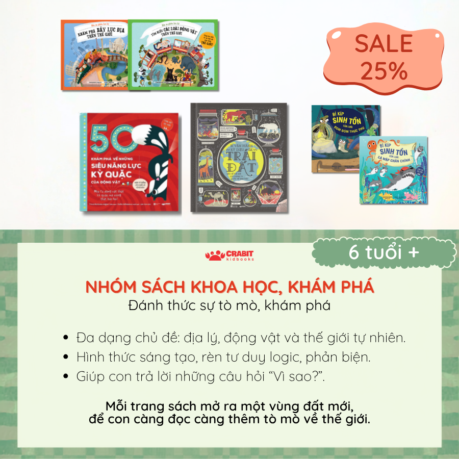 NHÓM SÁCH KHOA HỌC, KHÁM PHÁ
